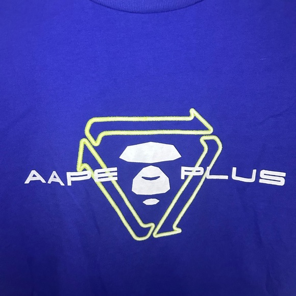 Aape+ by A Bathing Ape space gradient T-shirt - Picture 4 of 12